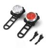 Mestart Super Bright Rechargeable 3 LED Bike Light Set Bicycle Headlight and Taillight Combination, view 1