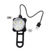 Mestart Super Bright Rechargeable 3 LED Bike Light Set Bicycle Headlight and Taillight Combination, view 3