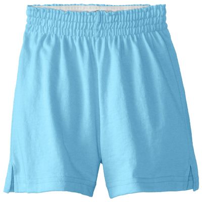 Soffe Big Girls New Short, Surf Blue, SML