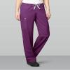 WonderWink Tall Drawstring Cargo Pant - Tall Pants, Chocolate, X-Small Tall view 2