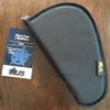 USCase Black Nylon Pistol Case - Medium (11 x 6) with Lockable Zipper and Foam Padding view 2