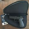 Peacekeeper Products International Pistol Case - Black Nylon, Foam Case with Zipper Closure, 13 x 7 x 7 inches view 1
