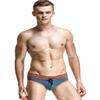 SEOBEAN Mens Low Rise Sexy Sport Swimwear Trunk Boxer Brief (XL(34-36"), 2864 Blue-Gray) view 1