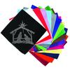 Dog in the Closet Nativity - Bling Christmas Bandana - Lime view 2