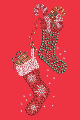 Dog in the Closet Christmas Stockings - Bling Christmas Bandana -