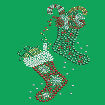 Dog in the Closet Christmas Stockings - Bling Christmas Bandana -