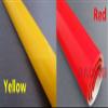 4 Inch Fender Hash Mark Double Bars Racing Stripes Vinyl Graphic Decals, Fits Chevy Corvette C4. Both Sides, Red and Yellow view 3