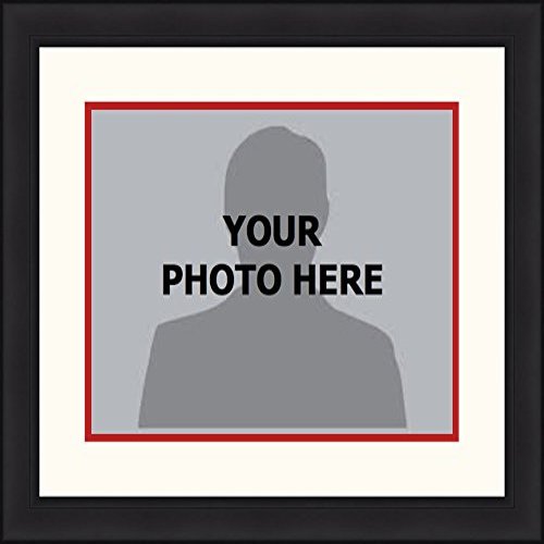 Dynasty Sports and Framing NCAA College Picture Frames with Team-Themed Matting - The Big Ten (Rutgers Scarlet Knights (White Matting, Red Trim), 16" x 20" Photo in 22" x 26" Frame)