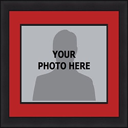 NCAA College Football-Basketball Picture Frames with Team-Themed Matting - Southeastern Conference (SEC) (Georgia Bulldogs (Red Matting, Black Trim), 8" x 10" Photo in 13" x 16" Frame)