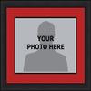 NCAA College Football-Basketball Picture Frames with Team-Themed Matting - Southeastern Conference (SEC) (Georgia Bulldogs (Red Matting, Black Trim), 8" x 10" Photo in 13" x 16" Frame) view 1