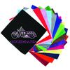 Biker Babe & Pink Motorcycle - Bling Rhinestone Cars and Motorcycle Dog Bandana view 2