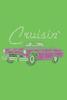 Cruisin Pink Convertible - Bling Rhinestone Cars and Motorcycle Dog Bandana view 1