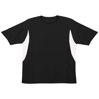 A4 N3181 - Men's Cooling Performance Color Blocked Shorts Sleeve Crew Shirt