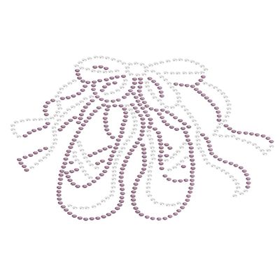 Ballet Shoes - Bling Rhinestone Girl Dog Bandana