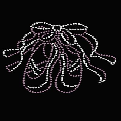 Ballet Shoes - Bling Rhinestone Girl Dog Bandana