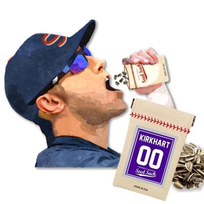 Baseball's Original Seed Sack- Customized (Purple) Take it on The Baseball Field!