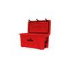 Grizzly 75 Cooler | 75 qt Ice Chest Durable Rotomolded Insulated | Made in USA | Warranty for Life | for Beach Boat Camping Fishing Hunting | G75 | Red view 3