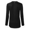 Mizuno Girl's Comp Training Top, black, SMALL (S) view 2