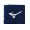 Mizuno 2" Wristband G2, Navy, ONE SIZE FITS ALL (ONE) view 3