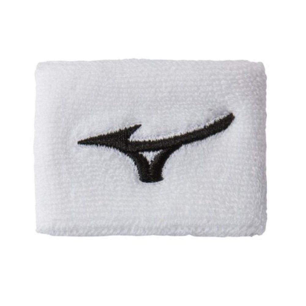 Mizuno 2" Wristband G2, White, ONE SIZE FITS ALL (ONE)
