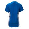 Mizuno Women's Pro Full-Button Game Jersey, Royal/Grey, Small view 2