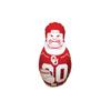 Fremont Die NCAA Oklahoma Sooners Bop Bag Inflatable Tackle Buddy Punching Bag, Mini: 12" Tall, Team Colors view 1