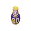 Fremont Die NCAA LSU Tigers Bop Bag Inflatable Tackle Buddy Punching Bag, Mini: 12" Tall, Team Colors