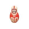 Fremont Die NCAA Nebraska Cornhuskers Bop Bag Inflatable Tackle Buddy Punching Bag, Mini: 12" Tall, Team Colors view 1