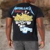 Metallica Men's Damage Inc Tour T-Shirt, Black, Large view 3