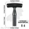 Z&J SPORT Paddle Handle for Stand-up Paddle, Carbon Fiber T Handle Replacement for DIY (T-1) view 2