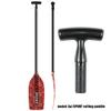 Z&J SPORT Paddle Handle for Stand-up Paddle, Carbon Fiber T Handle Replacement for DIY (T-1) view 3