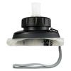 Columbus 500 ml Soft Flask Bottle - Transparent/Black, One Size view 2
