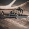 Southern Grind Vermin Neck Knife w/Drop Point Black Blade & Black Kydex Sheath view 4