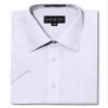 G-Style USA Men's Regular Fit Short Sleeve Solid Color Dress Shirts - White - L/16-16.5 view 1
