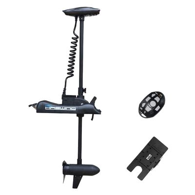 AQUOS Haswing CaymanB 12V 55LB 48in. Shaft Bow Mount Electric Trolling Motor Includes Wireless Remote& Quick-Release Mount for Fishing Boats in Saltwater & Freshwater