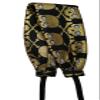 EmilyRose Couture Halloween 2" Wide Headband Collection (Headband, Golden Skull and Bones) view 1
