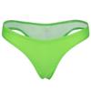 FOCUSSEXY Women's Hot Summer Brazilian Beachwear Bikini Bottom Thong Swimwear Fluorescent Green XL view 4