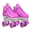 Epic Galaxy Elite Purple Quad Roller Skates Package view 4