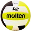 Molten Premium Competition NFHS Approved L2 Volleyball, Black/Lime (IVU-BLK/LIM-HS) view 2