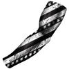 B-Driven Premium Pro-Fit Sports Compression Arm Sleeve (Single) Patriotic Designs Baseball Arm Sleeves - Men Women Youth view 1