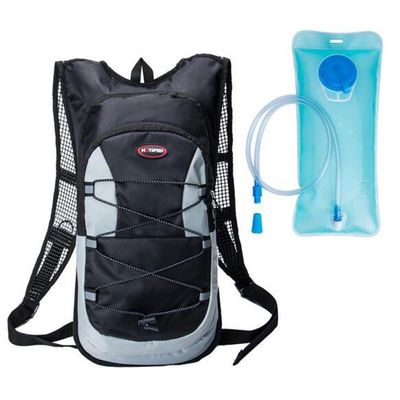Banner Bonnie Hydration Pack with 2.0L Backpack Water Bladder. Fits Men and Women. Great for Hiking - Running - Biking - Kids 10 Colors 2 Styles (Black-1)