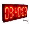 GOODRELIISH Double Sided LED Race Timing Clock Door Open Mantainence Design IP64 Cabinet 8" high character large LED Race Timing Clock view 1