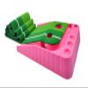 Free2mys Indoor Ball Auto Return Golf Training Putting Green + Club + Balls (Pink, 2.5 Meters) view 1