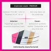 LUPIT POLE Premium Dance Mat - Foldable Crash Mat with High-Grade EPE Foam Padding + Water Resistant Elastic Leather Cover - Protective Fall Safety Cushion for Pole Dancing (Pink, 3.14") view 3