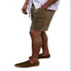 short fin Linen Walking Shorts (Size 30, Taupe L8000) view 2