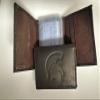 NCAA Michigan State Spartans Tri-Fold Leather Wallet, Brown view 2