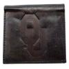 NCAA Oklahoma Sooners Tri-Fold Leather Wallet, Black view 1