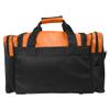 DALIX 17" Duffle Bag Dual Front Mesh Pockets in Orange view 4