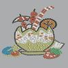Coconut Tropical Drink - Bling Rhinestone Cocktail Dog Bandana view 1