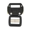 ADF Raptor Aluminum Quick Release 1" Buckle, Tactical, Military, Black (AD-220-25-BLK) view 3